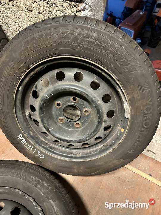 Felgi 5x1143 opony zimowe Yokohama 19565R15 Limanowa