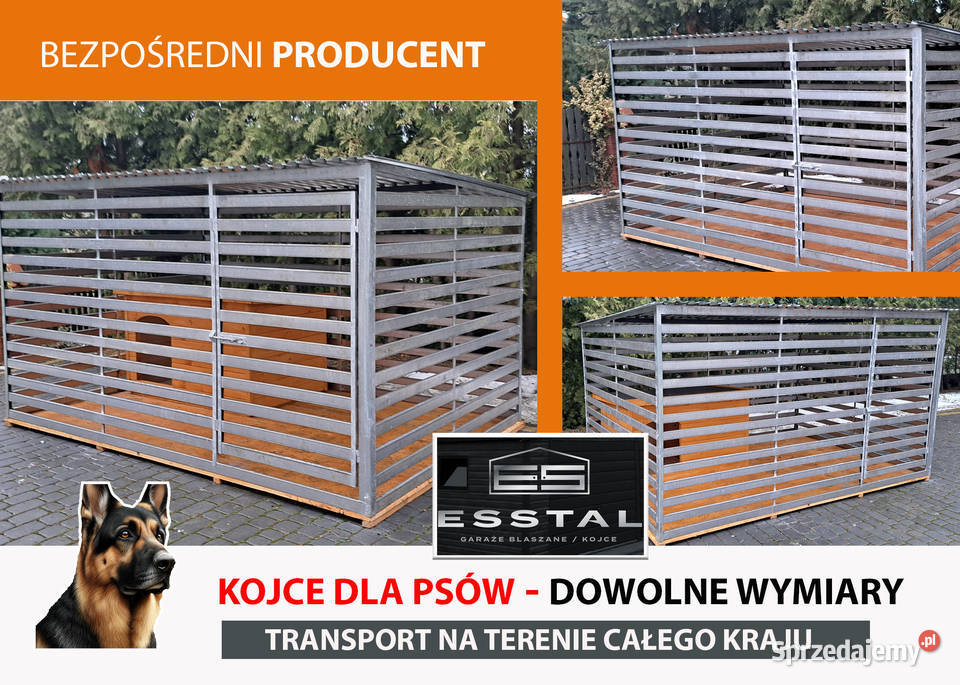 Kojec Psa KOJCE Psów Klatka Box Zadaszenie małopolskie