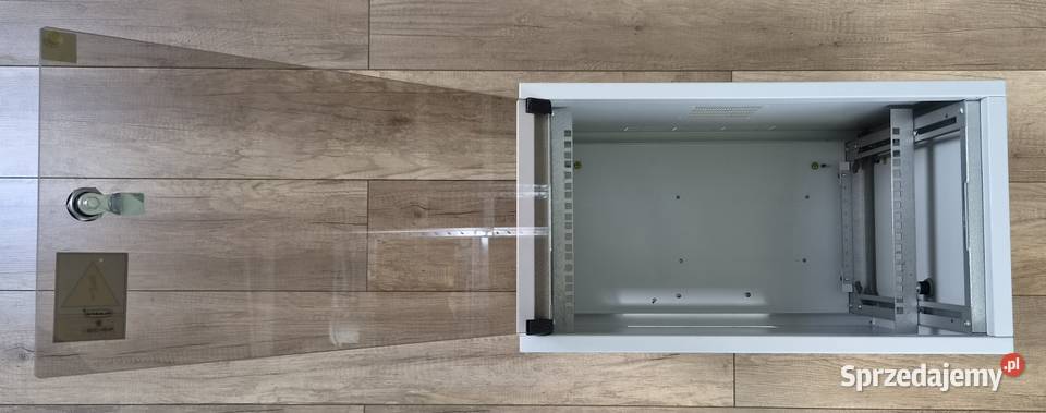Szafa RACK 19 wisząca 6U 400mm ZPAS Solidna Stan Leśniewo