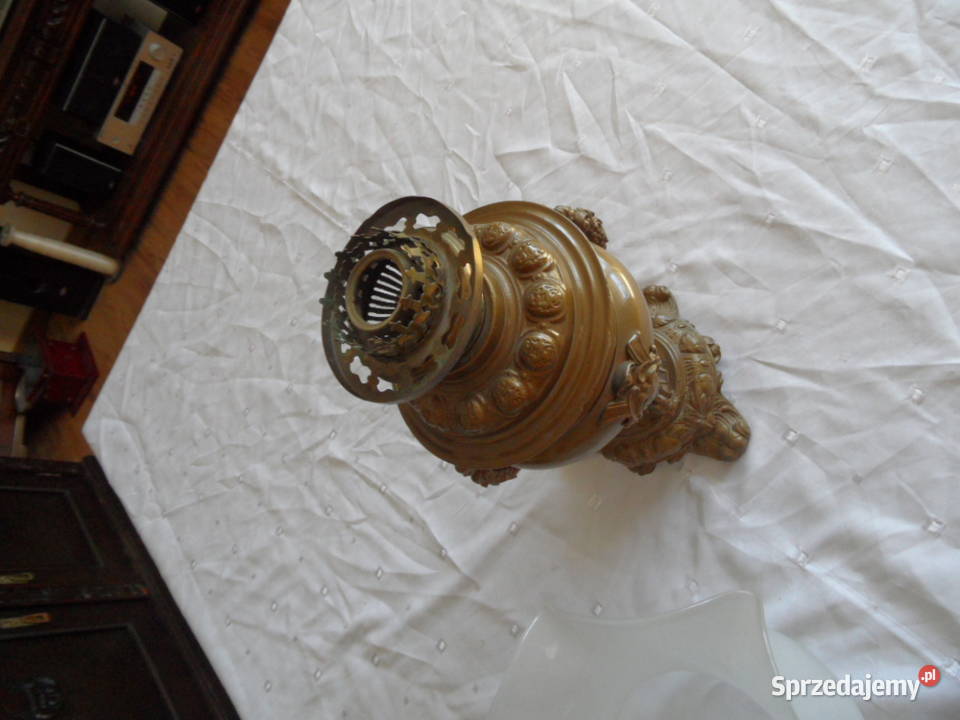 Zabytkowa lampa naftowa Rosja