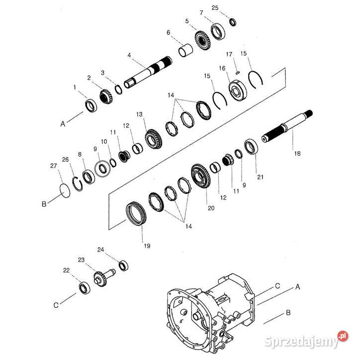 Podkładka Dystansowa 40031315 LS Tractor Tajęcina