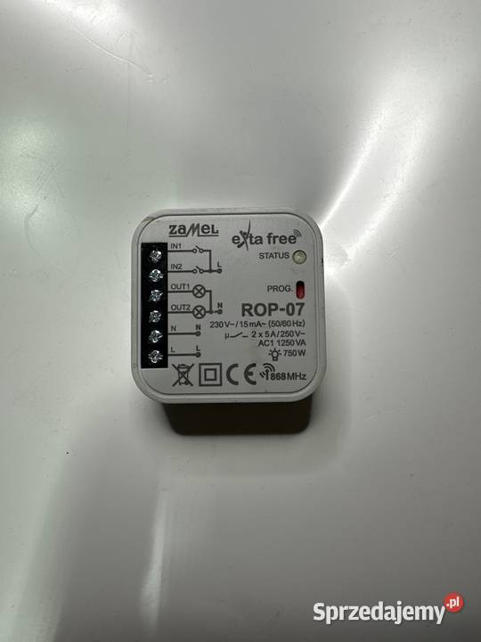 odbiornik radiowy dopuszkowy Zamel ROP07 z serii Gliwice