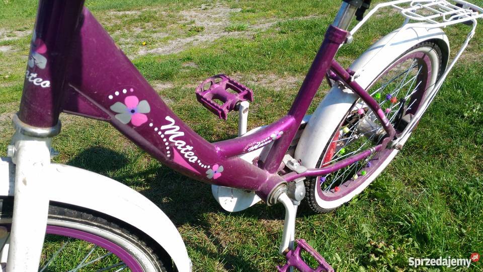 Rower Mateo dziewczynki 20 Dziecięce lubelskie Kock sprzedam