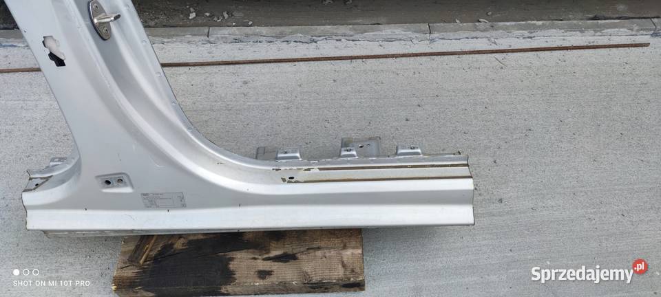 ĆWIARTKA PRÓG SŁUPEK B PRAWY AUDI A6 C7 LIFT Przystajń