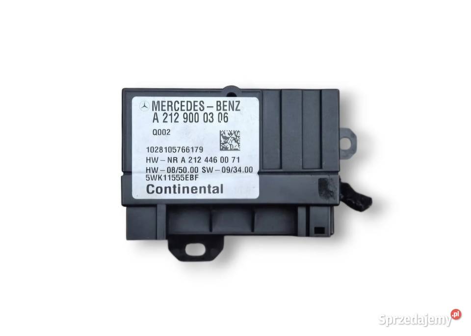 MODUŁ STEROWNIK POMPY PALIWA MERCEDES W204 świętokrzyskie Działoszyce