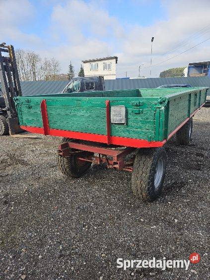 Przyczepa niemiecka rolnicza KRONE 57t wywrotka nieuszkodzony Przyczepy rolnicze Maszyny rolnicze Biłgoraj