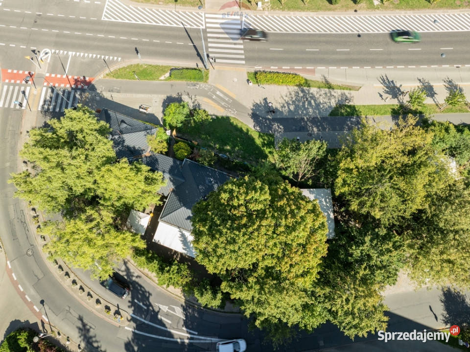 Działka na Górnym Mokotowie częściowo zabudowana Warszawa