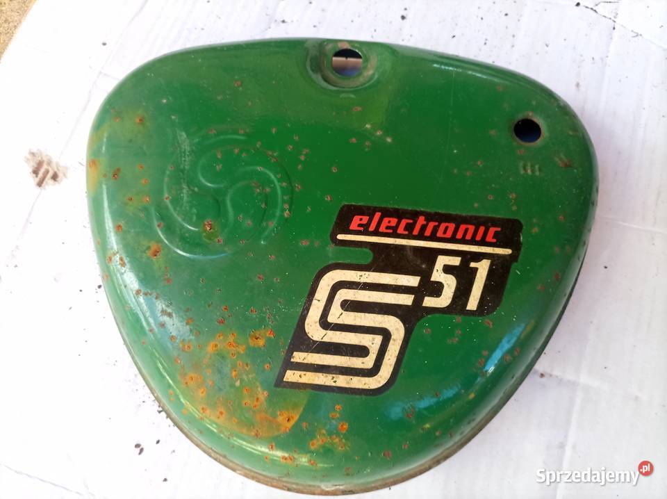 Zbiornik boczki Simson S51 Nowogród Bobrzański