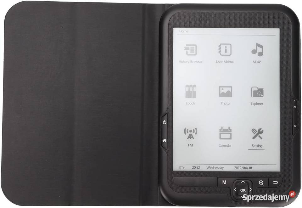 Czytnik ebooków ebook reader 6 8GB ekran Szczerbice