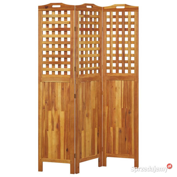 Parawan 3panelowy 1215x2x180 lite drewno Dom i Ogród Warszawa