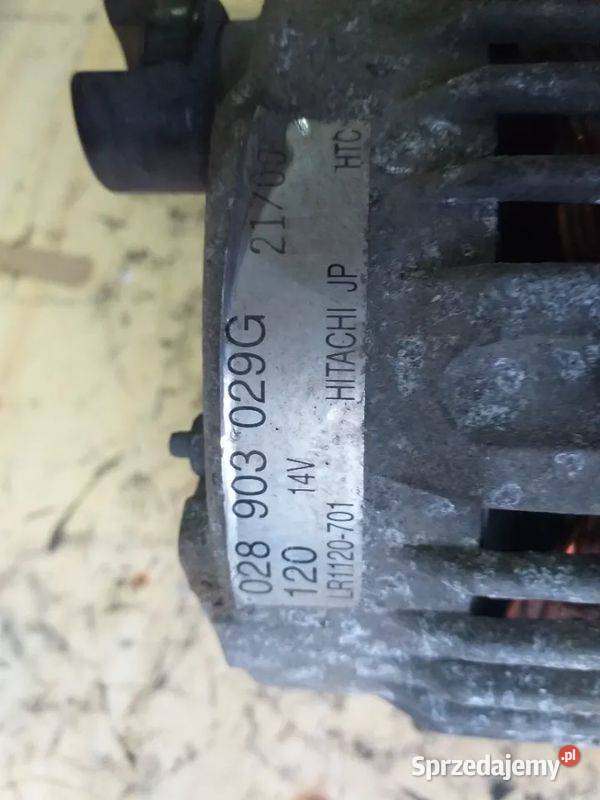 22LALTERNATOR VW AUDI SEAT SKODA 19 TDI 120A świętokrzyskie sprzedam