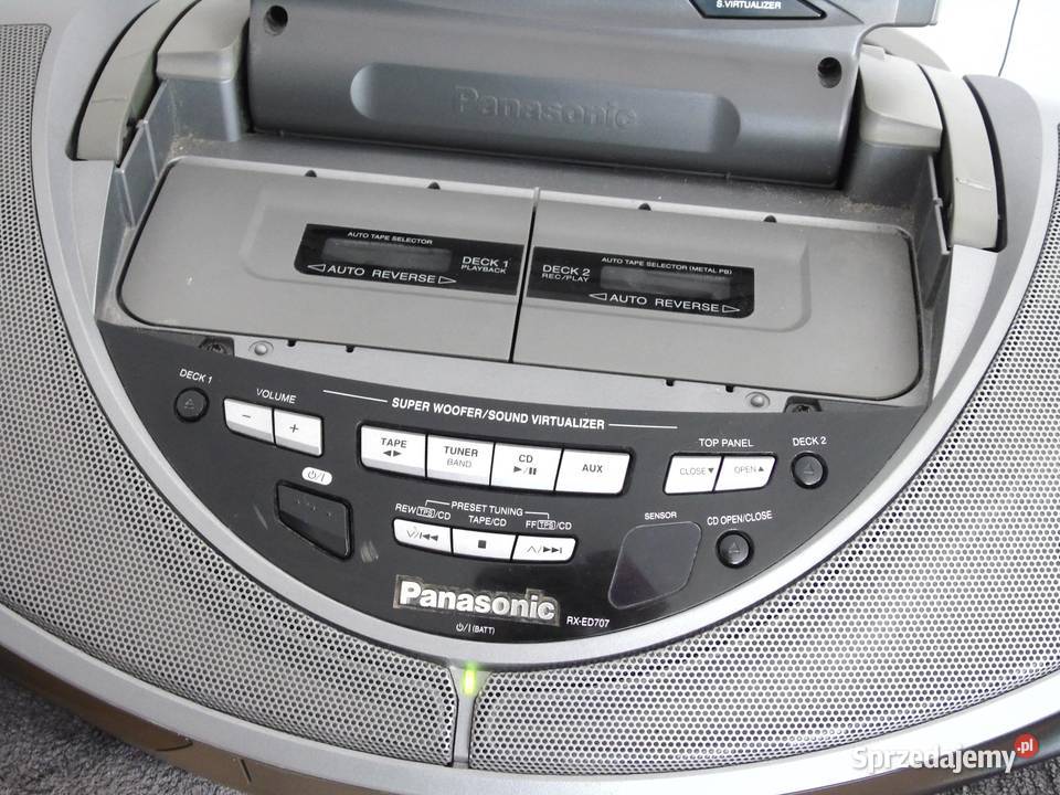 Radio odtwarzacz Panasonic RXED707 radio z CD Jasło