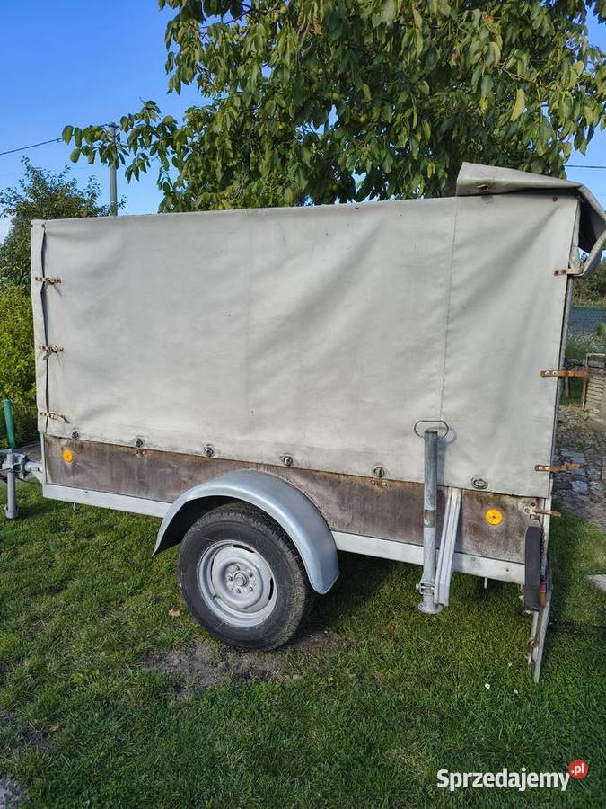 Przyczepa ciężarowa DMC 1250 jednoosiowa ważny Do samochodów osobowych podlaskie