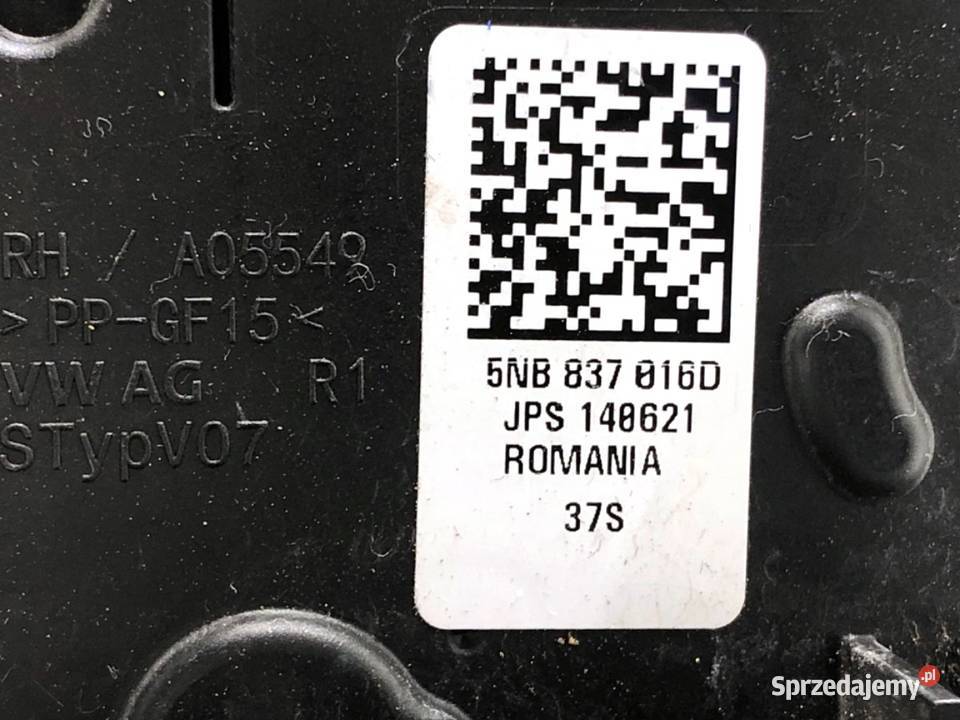 ZAMEK DRZWI PRAWY PRZÓD VW ARTEON Hatchback osobowe