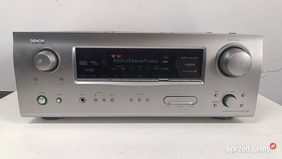 DENON AVR1508 Amplituner bez pilota Poznań sprzedam