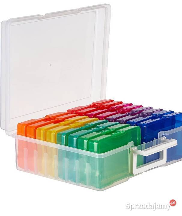 MATANA Wielokolorowy plastikowy organizer