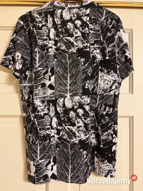 Tshirt koszulka bawełniana L Carry męska czarno śląskie Częstochowa