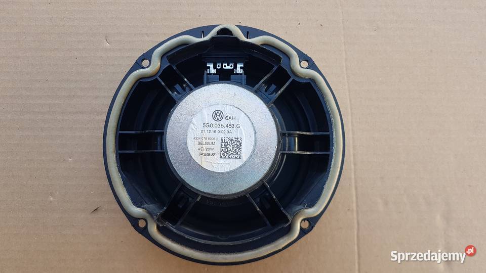 VW GOLF VII 7 GŁOŚNIK DRZWI 5G0035453G osobowe Skarżysko-Kamienna