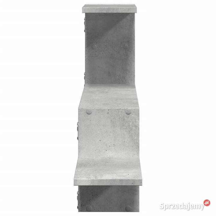 Półka wisząca szarość betonu 104x15x49 WM853203 Warszawa