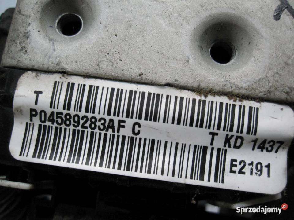 DODGE NITRO 08r zamek drzwi lewy tył 4589283AF osobowe