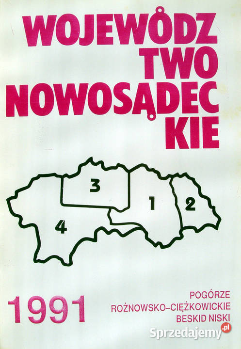 Województwo nowosądeckie przewodnik Limanowa sprzedam