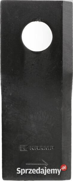 Nożyk kosiarki rotacyjnej lewy 115x48x4 mm otwór małopolskie Kamionna