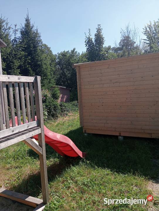 Działka na ROD Przodownik z całorocznym domkiem małopolskie Kraków sprzedam