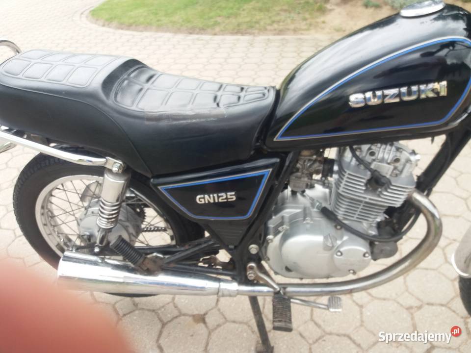 suzuki GN 125 na praw jazdy b wielkopolskie Pobórka Wielka