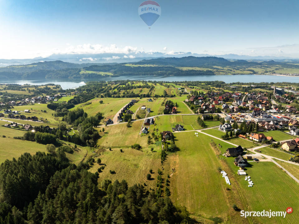 Widokowa działka budowlana w Maniowach budowlana małopolskie Maniowy
