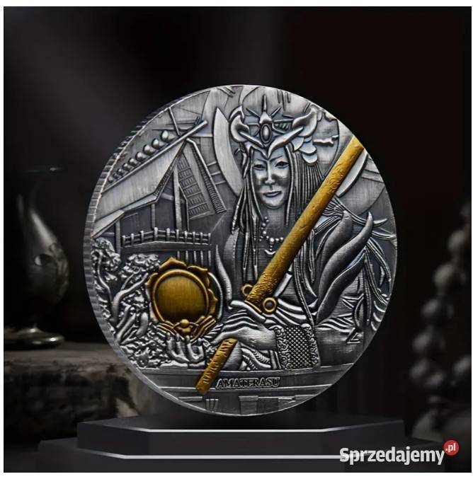 Kolekcjonerski zestaw monet medali z wizerunkami Warszawa