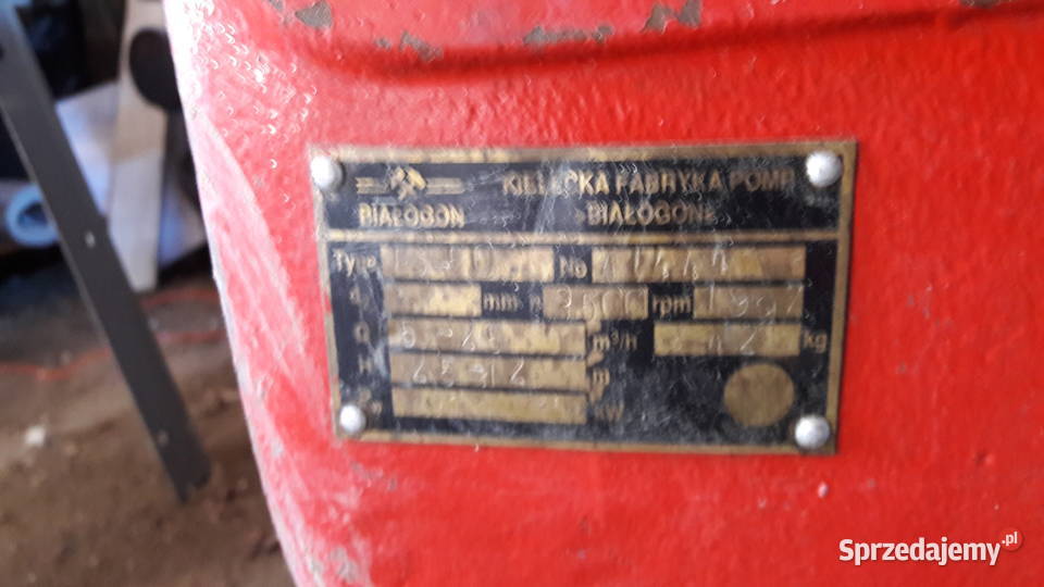 Motopompa IFA i Białogon Sarzyna