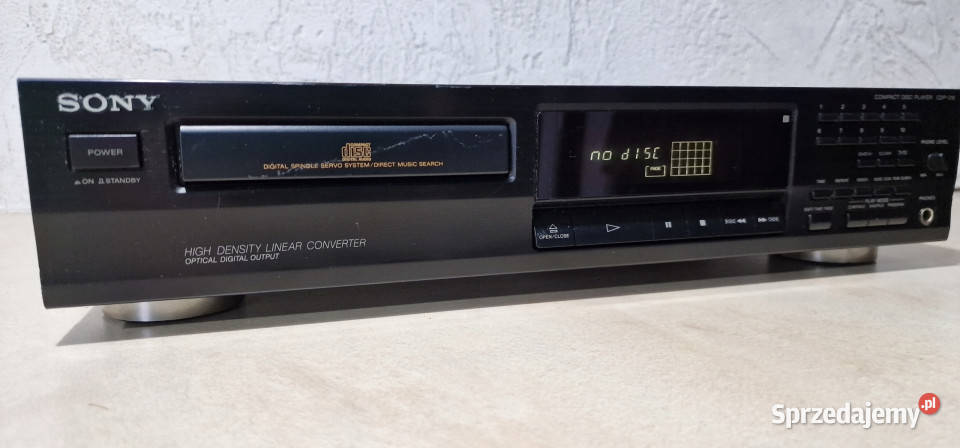 Sony odtwarzacz kompakt CD player CDP 315 CDP315 Odtwarzacze CD i MD Międzychód