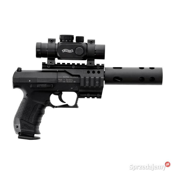 Pistolet wiatrówka Walther Nighthawk 45 mm Sporty strzeleckie i myślistwo