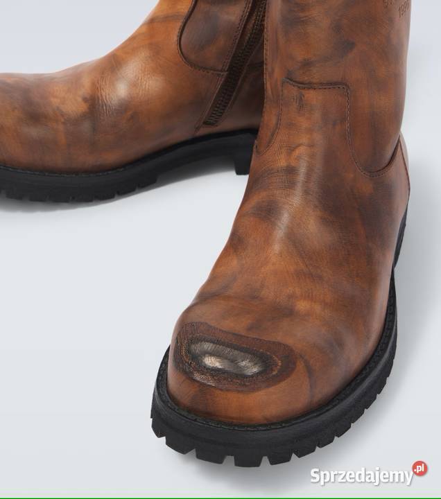 Skórzane buty motocyklowe Świdnica