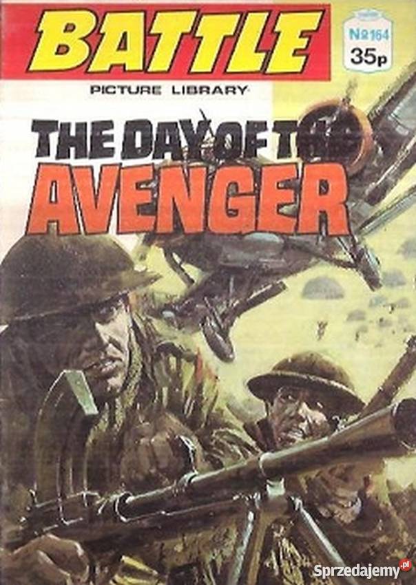BATTLE PICTURE LIBRARY THE DAY OF THE AVENGER Komiksy wielkopolskie Piła