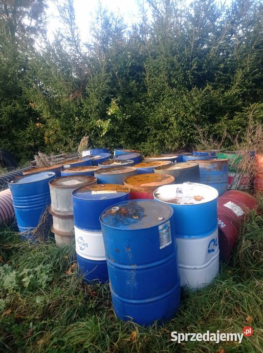 Beczka metalowa 200L Produkcja