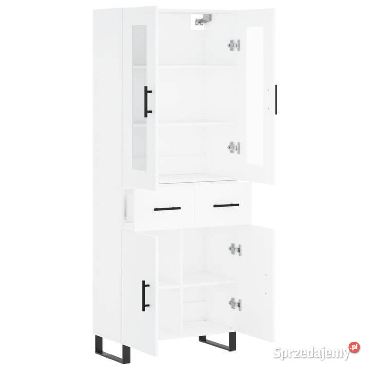 Witrynka biała 695x34x180 materiał Warszawa