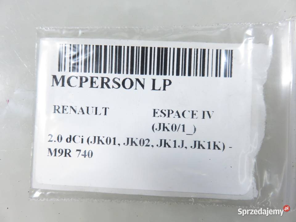 MCPERSON LEWY PRZEDNI RENAULT ESPACE IV 20 dCi