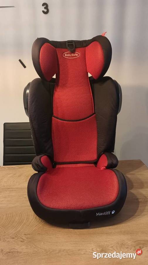 BabySafe MASTIFF fotelik samochodowy 1536 ISOFIX ISOFIX wielkopolskie Oszczeklin sprzedam