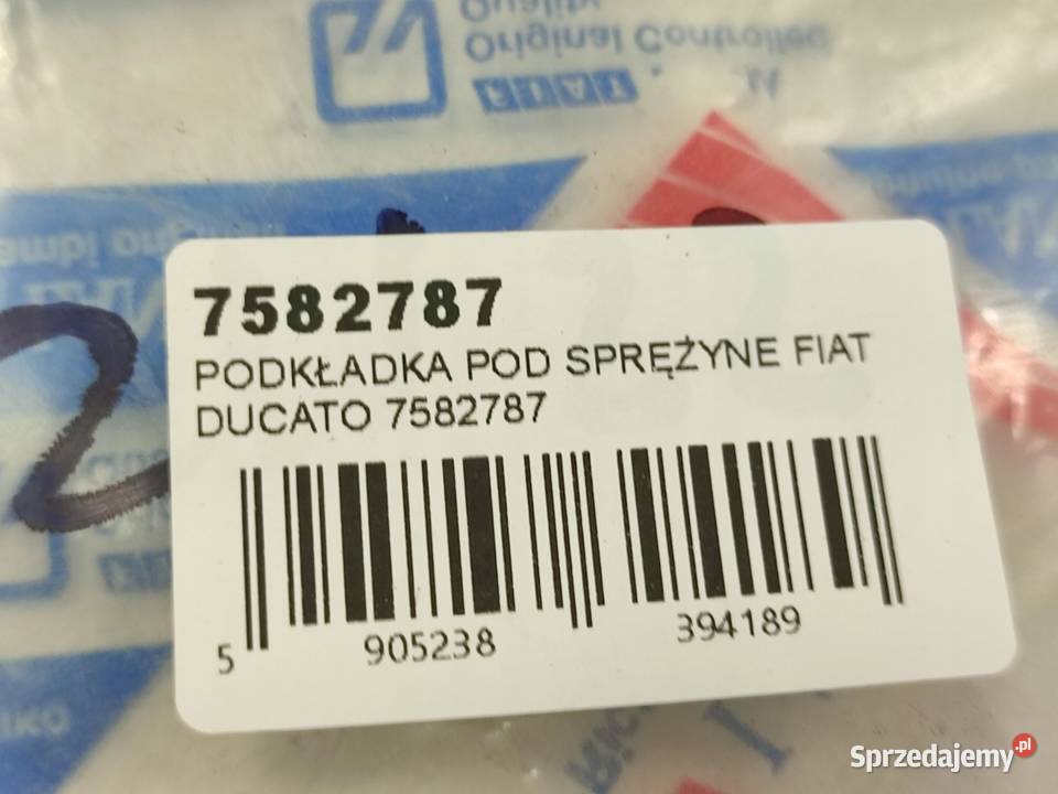 PODKŁADKA POD SPRĘŻYNĘ AMORT PRZÓD FIAT DUCATO lubelskie