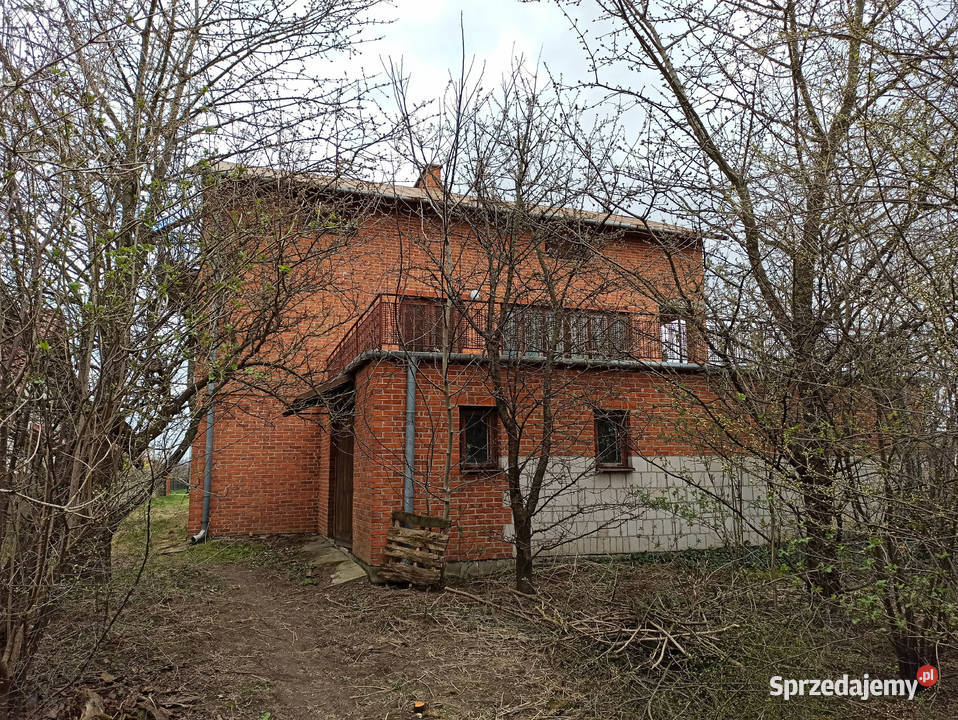 Dom 300 m2 z dużą działką do wykończenia mieszkalny Gniewoszów