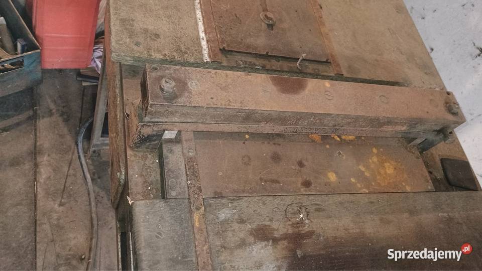 Gilotyna nożyce przecinarka do blachy 4kW lubelskie Siemień