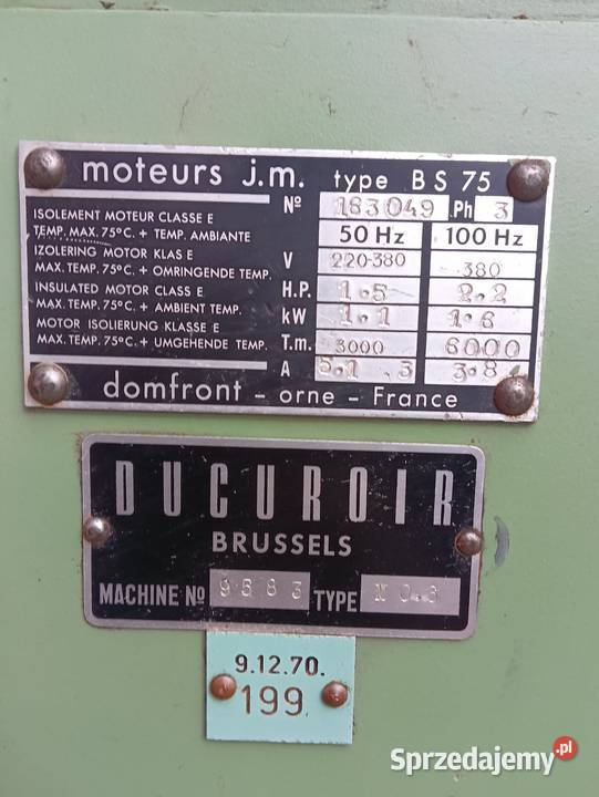 Wiertarka pozioma Ducuroir Wejherowo