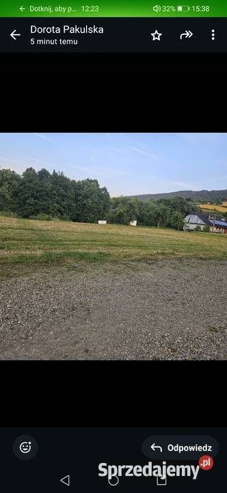 Działka budowlana na sprzedaż 1586m2 Żmiąca