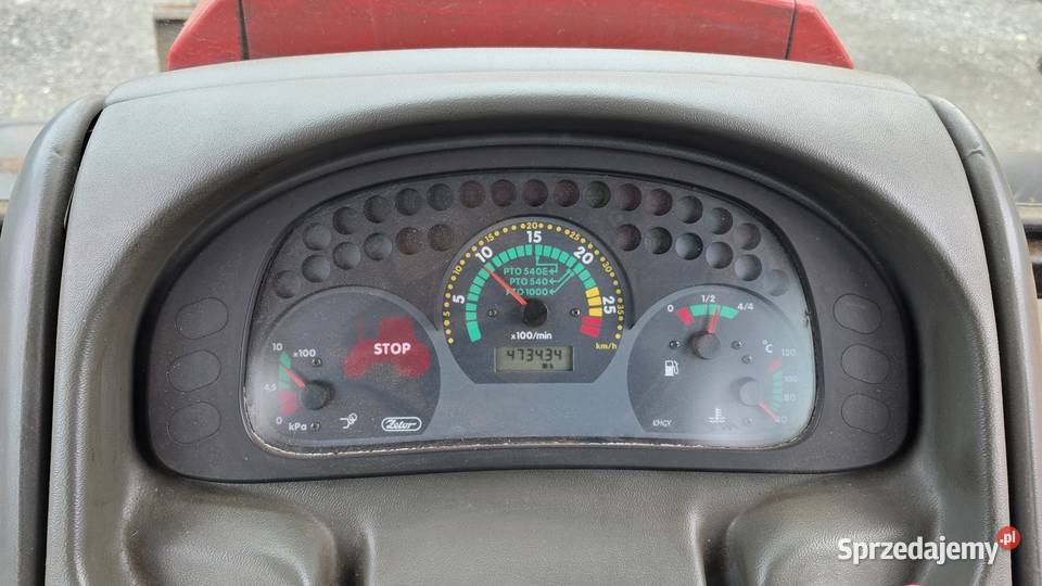 Pług Ciągnik Zetor Proxima 90 z pługiem i Jaworzno