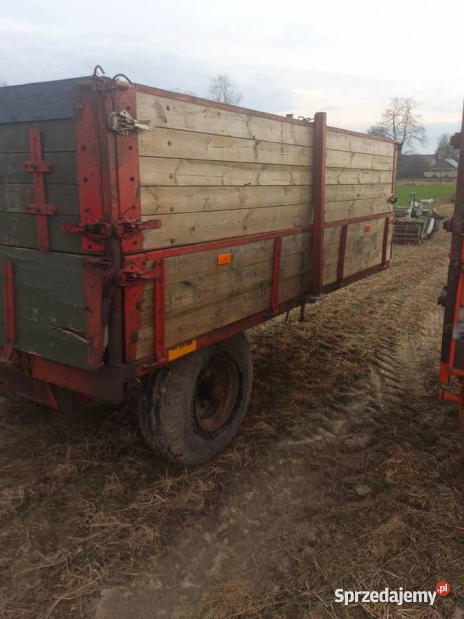 Wywrotka vestas podłoga metalowa burty drewniane lubelskie Paprotnia