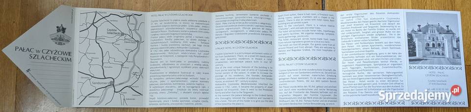 KPoczt Pałac w Czyżowie Szlach zestaw 6 poz Gliwice