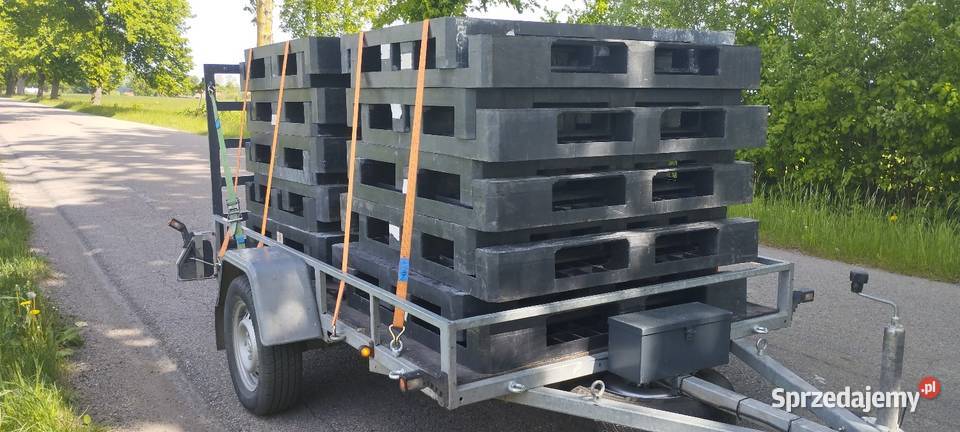 Palety plastikowe pełne 120x100 Pozostałe Miłki