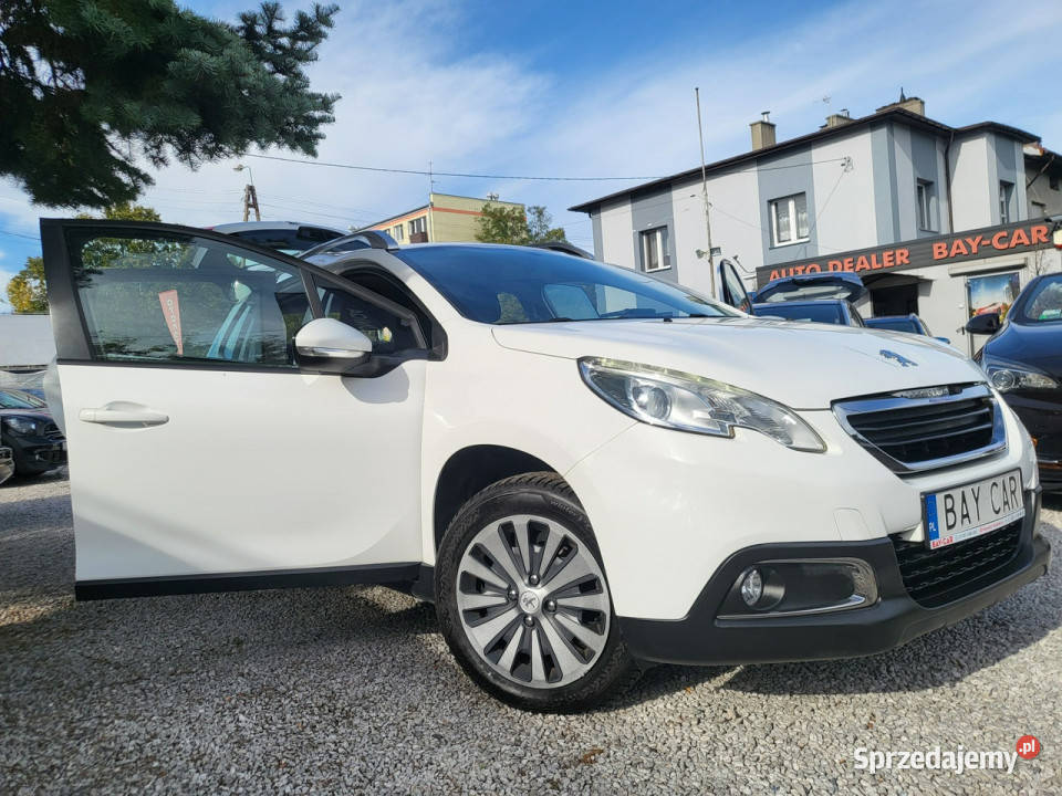 Peugeot 2008 16 HDI 100 ASO TUV Z Niemiec Opłaty garażowany łódzkie Pabianice