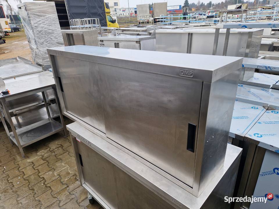 Szafka Wisząca Stal Nierdzewna Drzwi Suwane Gastronomia Ostrów Wielkopolski